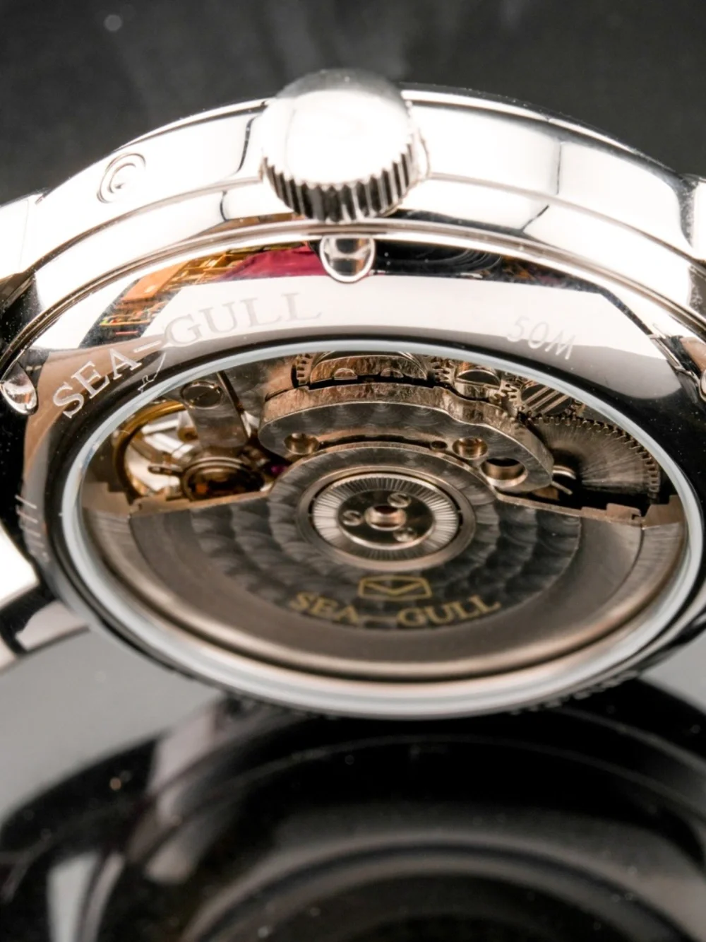 Seagull Watch | Flywheel Multifunctional Business Watch 42mm - Picture 12 of 14